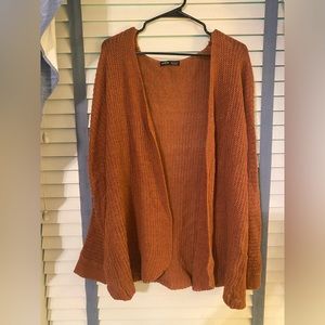 Brown cardigan